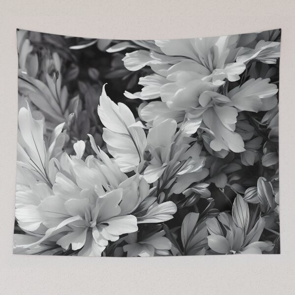 Item preview, Monochromatic "Botanical Essence" Abstract Photography designed and sold by ShadeScapeArt.