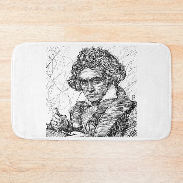 Artikelvorschau, LUDWIG VAN BEETHOVEN Tuscheporträt .2 entworfen und verkauft von lautir.