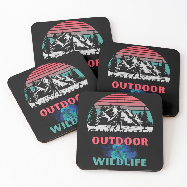 Item preview, Wildlife Trees Outdoor Nature Retro designed and sold by Pine-Shop.
