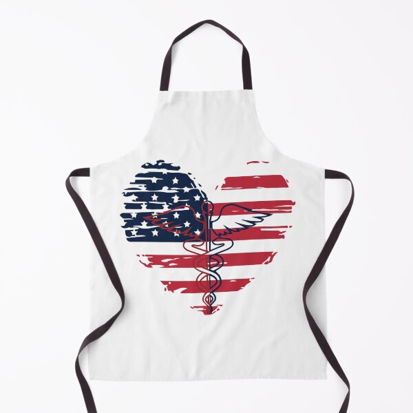 Item preview, Patriotic Nurse 4th Of July American Flag Heart  designed and sold by Pavel1981.