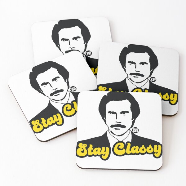 Item preview, stay classy ron burgandy designed and sold by TODD GOLDMAN.