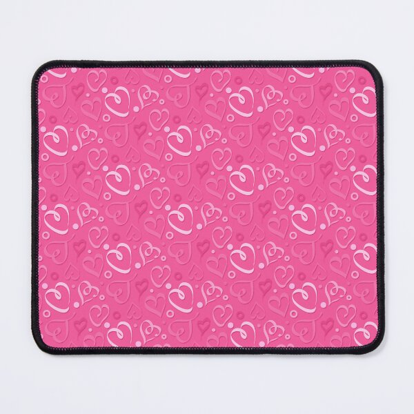Item preview, Pink colored hearts seamless pattern background designed and sold by SpinklyCreations.