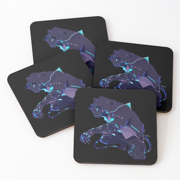 Item preview, Cyber Black Panther Futuristic Aesthetic  designed and sold by SMARTKIT  DESIGNAGENCY.