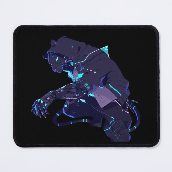 Item preview, Cyber Black Panther Futuristic Aesthetic  designed and sold by SMARTKIT  DESIGNAGENCY.