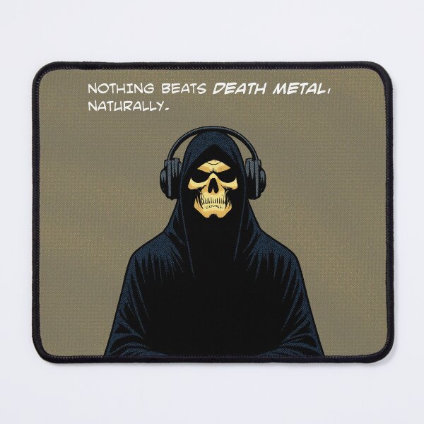 Item preview, Grim Reaper nothing beats death metal designed and sold by Syahrasi.