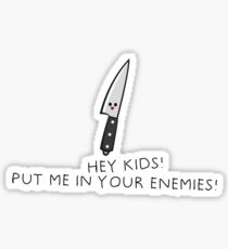 HEY KIDS! Sticker
