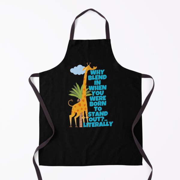 Item preview, Why Blend In When You Were Born To Stand Out Literally Giraffe Humor designed and sold by ricricswert.