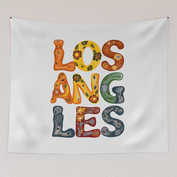 Item preview, Los Angeles, California lovely painting. designed and sold by paulo silveira.