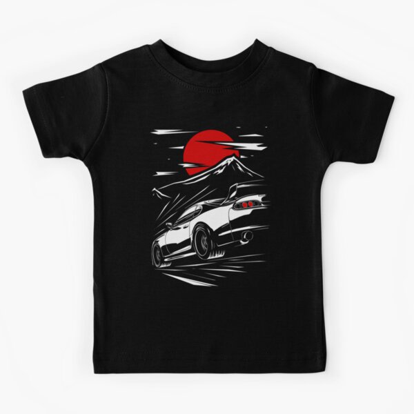 Dinamico Duo Mazda RX 7 SUPER AUTO Kids T Shirt