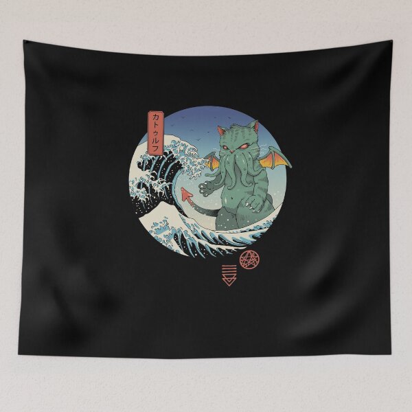 Item preview, Great Cathulhu Wave designed and sold by vincenttrinidad.
