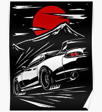 Póster Toyota Supra MKIV | Haruna