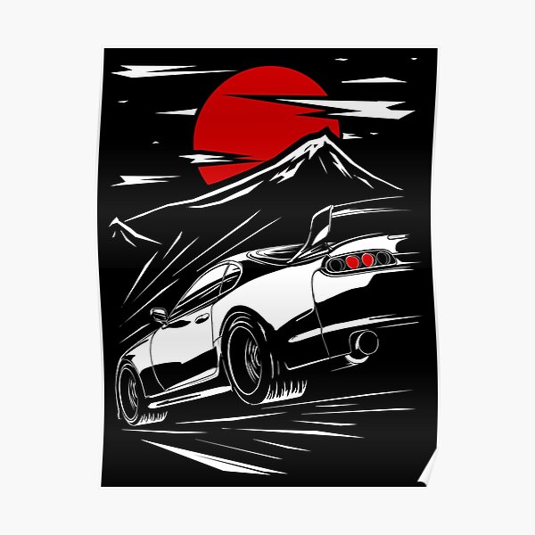 Toyota Supra MKIV | Haruna Póster