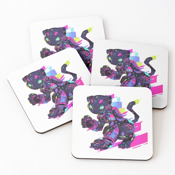 Item preview, Cyber Black Panther Futuristic Aesthetic  designed and sold by SMARTKIT  DESIGNAGENCY.