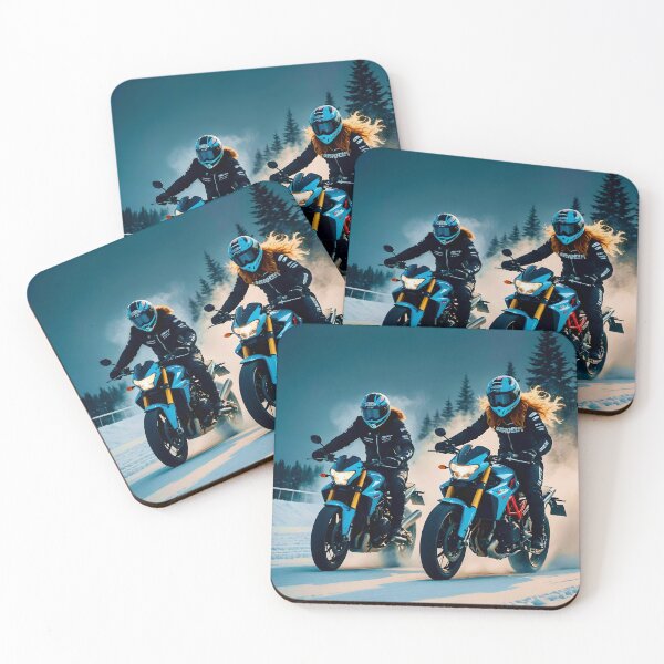 Item preview, Superbike Motorcycle Drag Racing Snow Cross designed and sold by Ink Art Design.