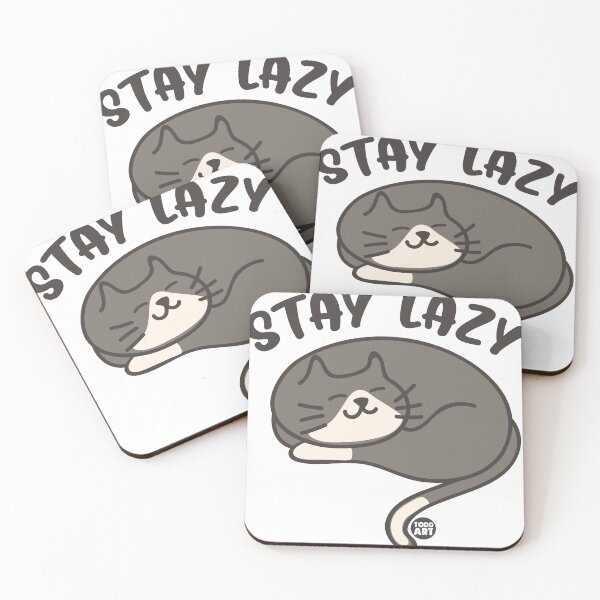 Item preview, STAY LAZY CAT designed and sold by TODD GOLDMAN.