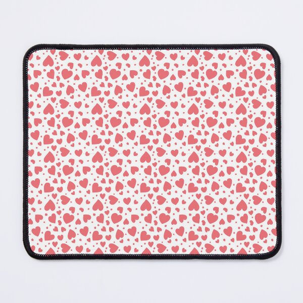 Item preview, Pink hearts seamless pattern illustrated digital art designed and sold by SpinklyCreations.