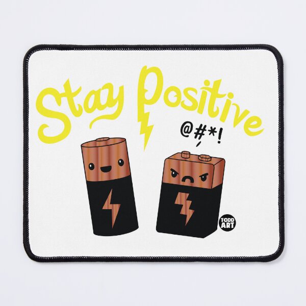 Item preview, STAY POSITIVE BATTERIES designed and sold by TODD GOLDMAN.