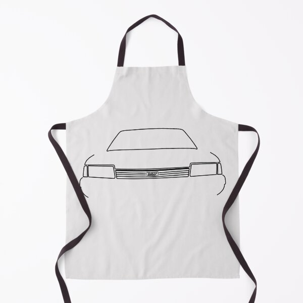 Item preview, Austin Montego 1980s classic car outline black designed and sold by soitwouldseem.