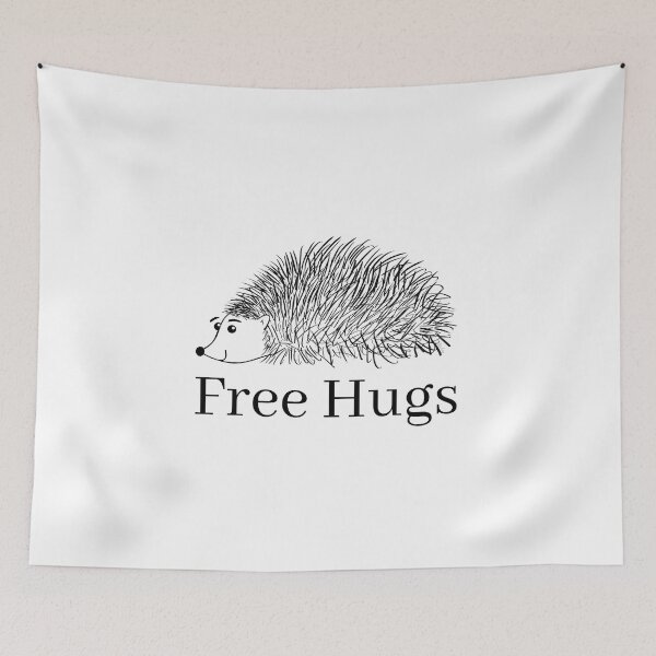 Item preview, Free Hugs Hedgehog designed and sold by Josep  Mestres.
