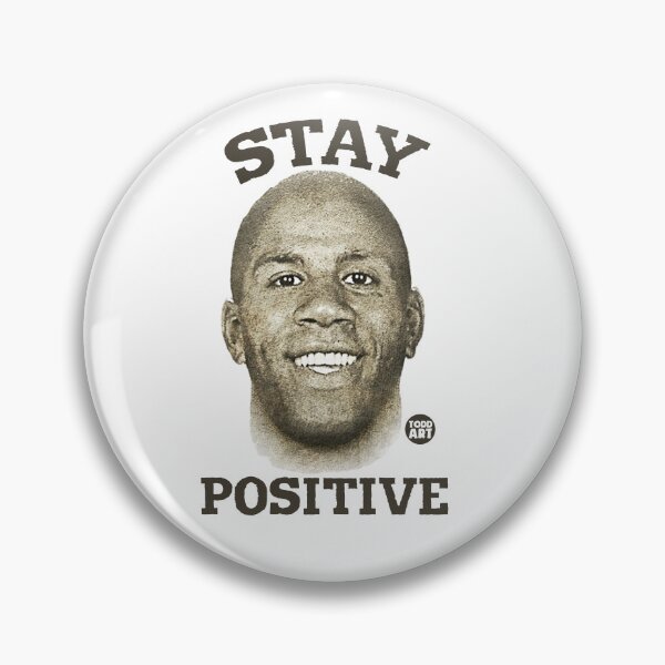 Item preview, STAY POSITIVE MAGIC JOHNSON designed and sold by TODD GOLDMAN.
