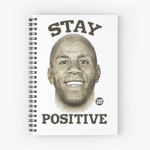 Item preview, STAY POSITIVE MAGIC JOHNSON designed and sold by TODD GOLDMAN.