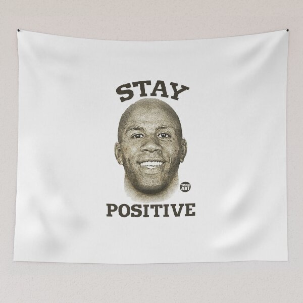 Item preview, STAY POSITIVE MAGIC JOHNSON designed and sold by TODD GOLDMAN.