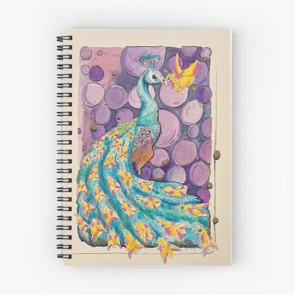 Aperçu de l'œuvre M. Peacock et ses amis créée et vendue par NachtmaarsArt.