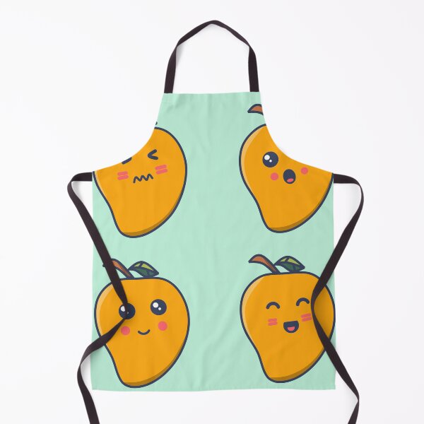 Item preview, Cartoon illustration of cute mango fruit poses set designed and sold by NUSA NIPA.