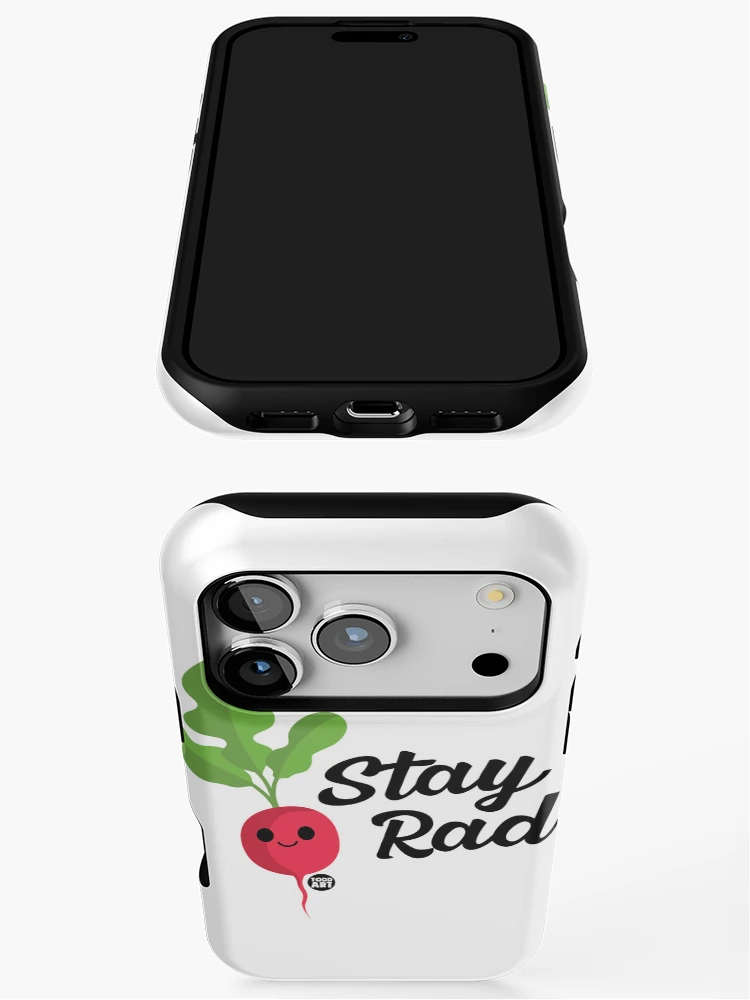 Thumbnail 3 of 4, iPhone Case, STAY RAD RADISH designed and sold by TODD GOLDMAN.