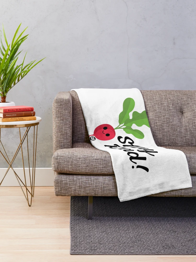 Thumbnail 2 of 6, Throw Blanket, STAY RAD RADISH designed and sold by TODD GOLDMAN.