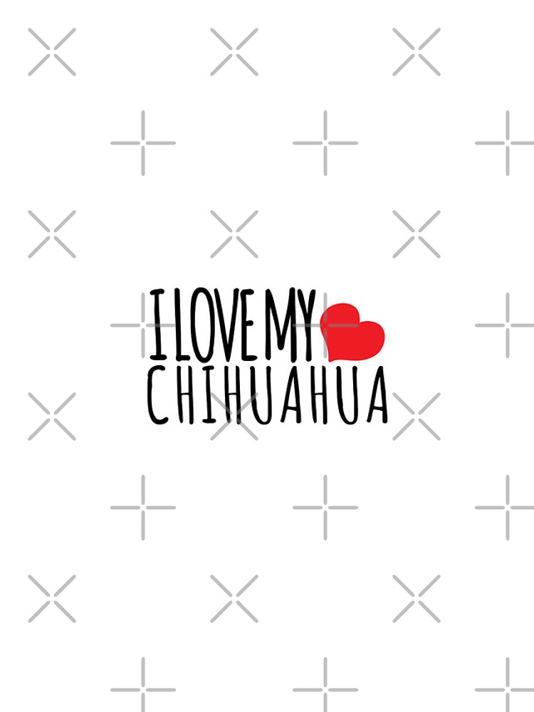 Thumbnail 4 of 4, iPhone Case, I LOVE MY CHIHUAHUA designed and sold by K9ish.