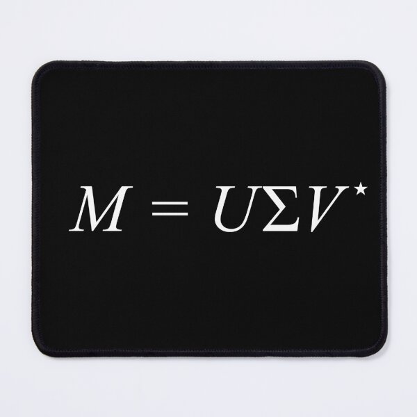 Item preview, Singular Value Decomposition formula designed and sold by Decamegashop.