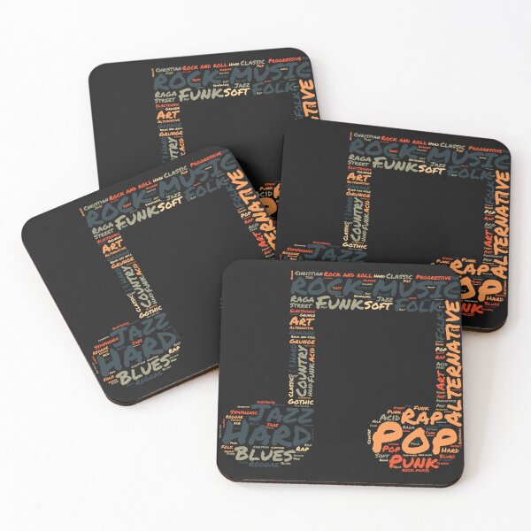 Item preview, Rock Music Genres designed and sold by Dominic-Design.