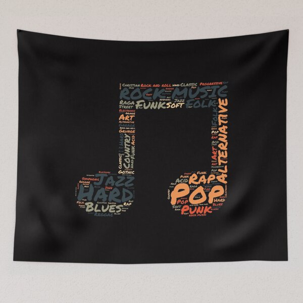 Item preview, Rock Music Genres designed and sold by Dominic-Design.