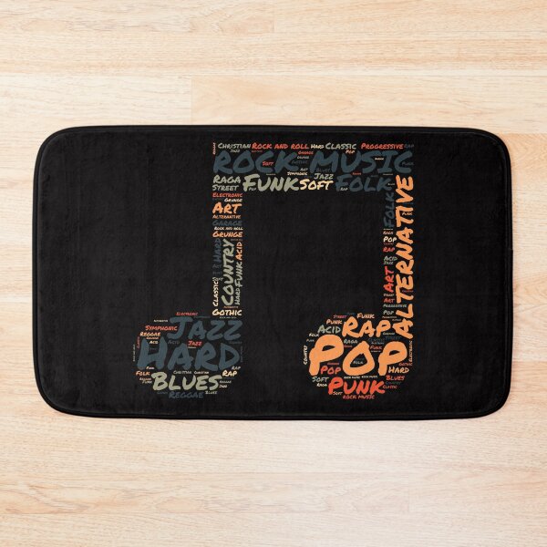 Item preview, Rock Music Genres designed and sold by Dominic-Design.