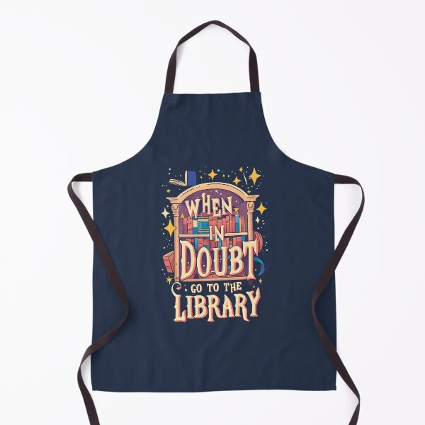 Item preview, When In Doubt Go To The Library - Cartoon - Fantasy designed and sold by Fenay Designs.