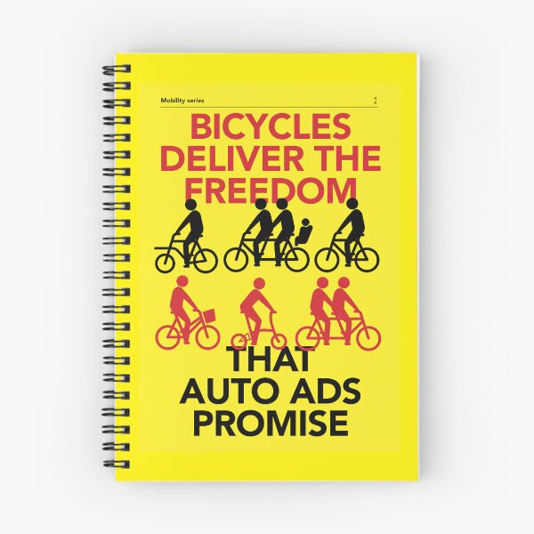 Item preview, Bicycles deliver the freedom that auto ads promise designed and sold by Nanika-akimoto.