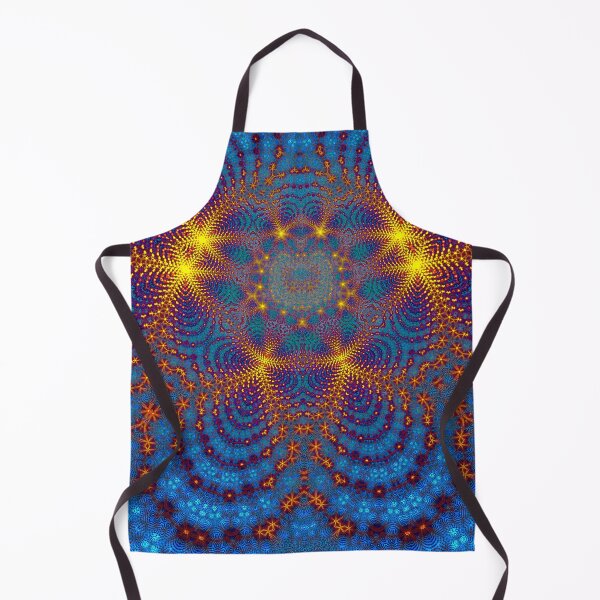 Item preview, Fractal Blue and Yellow Flow designed and sold by MikaMuisika.