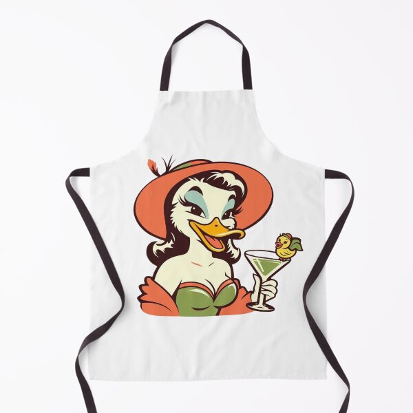 Item preview, Retro  Elegant Lady Duck designed and sold by ZMaria.