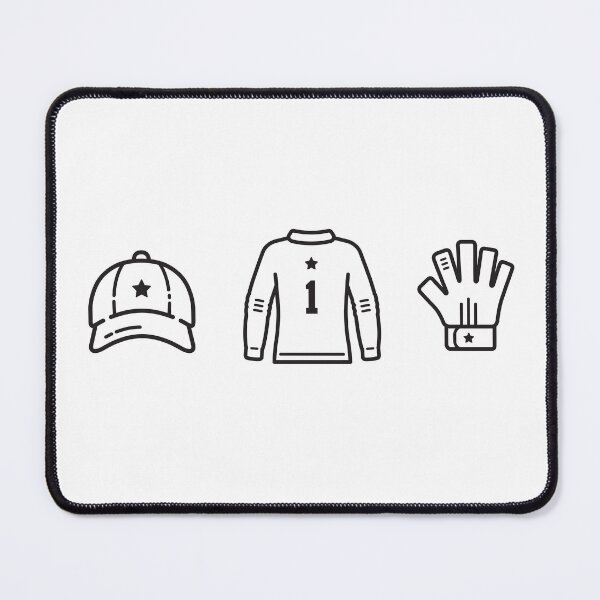 Item preview, Football Soccer Goalkeeper Glove Shirt and Cap designed and sold by Sargatal.