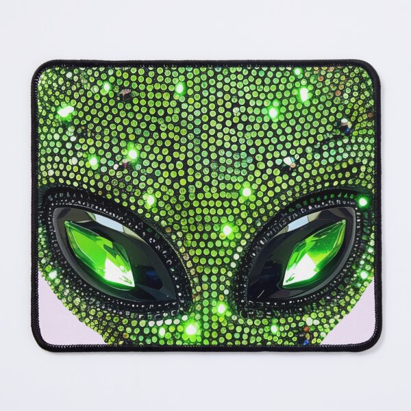 Item preview, Bedazzled Alien UFO Cool Girl Aesthetic designed and sold by Creative Brat Design Studio.