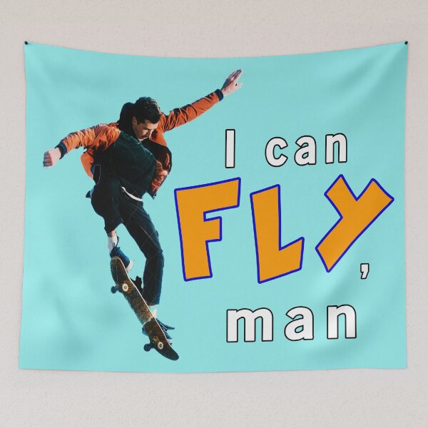 Item preview, I Can Fly, Man designed and sold by Surreallytee.