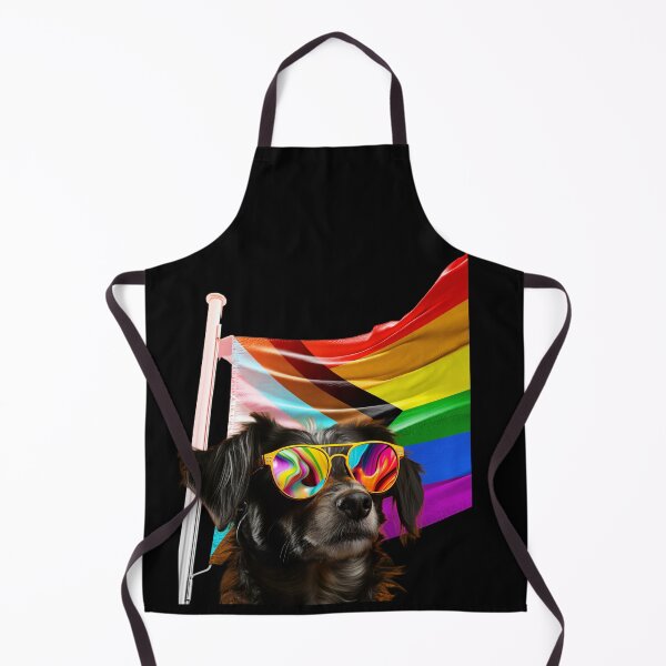 Item preview, LGBTQ Rainbow Flagwith dog border collie rainbow sunglasses Gay Pride LGBT Awareness Ally T-Shirt designed and sold by SOPIZiLA.
