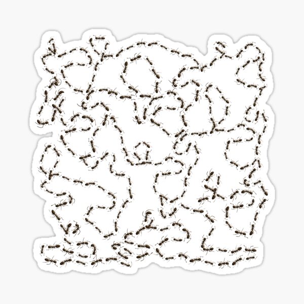 Item preview, Little ants marching designed and sold by Scrabbly Doodles.