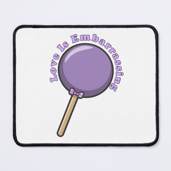 Item preview, Love Is Embarrassing Purple Lollypop designed and sold by Mamado-sakou.