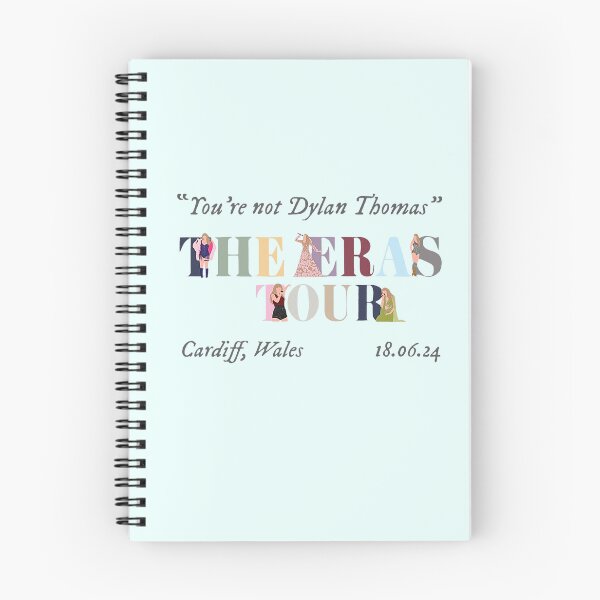 Item preview, Dylan Thomas ERAS TOUR CARDIFF Wales Rainbow Taylor Swift Principality Stadium  designed and sold by hypocratees.