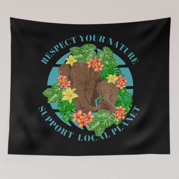 Item preview, Respect Your Nature Support Your Local Planet designed and sold by DJava-ArtO.