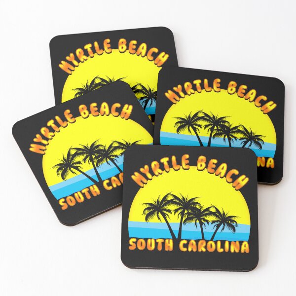 Item preview, Retro Cartoon Style MYRTLE BEACH SOUTH CAROLINA designed and sold by carolina1.