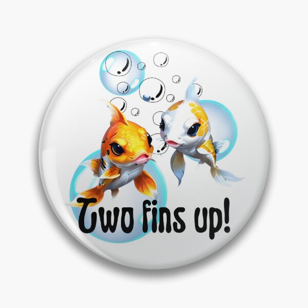 Item preview, Two Fins Up! A Whimsical Underwater Adventure! designed and sold by ArchVibe.