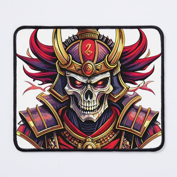 Item preview, samurai skull designed and sold by Arextr.